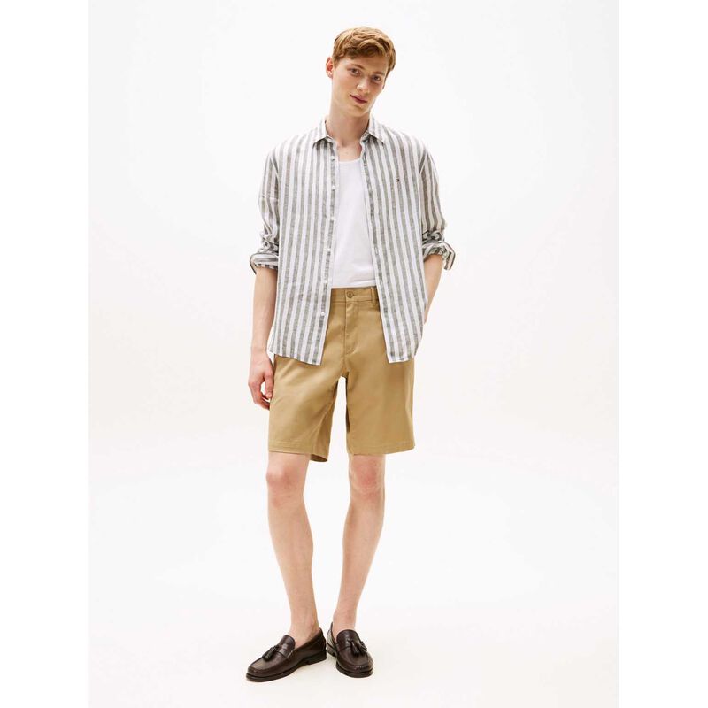 Tommy Hilfiger Linen Bengal Stripe Rf Shirt image number 3